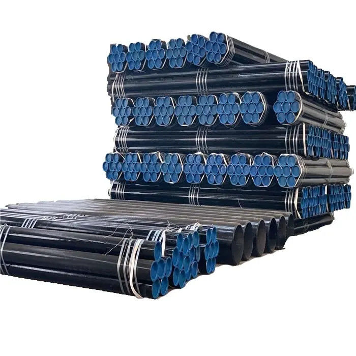 Schema 40 naadloze koolstofstaalpijpen Astm A106 Gr B Sch 40 A53 API 5L Klasse B X65 PSL1
