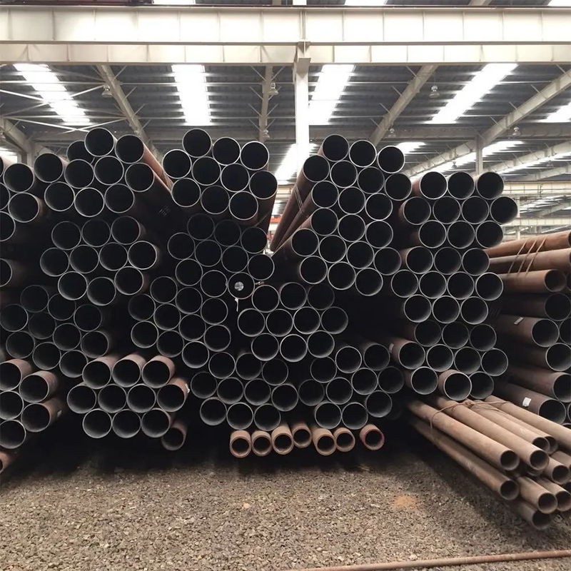 Precision Mild Steel Seamless Round Tube Pipe Alloy Seamless Steel Tube Productie