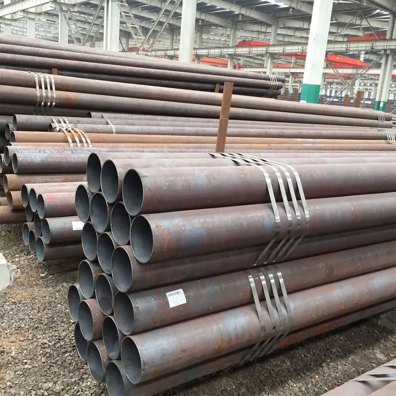 Precision Mild Steel Seamless Round Tube Pipe Alloy Seamless Steel Tube Productie